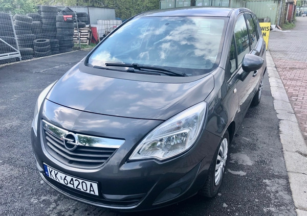 Opel Meriva cena 17400 przebieg: 138236, rok produkcji 2012 z Kraków małe 211
